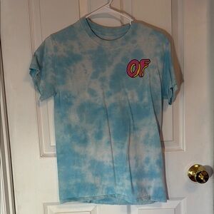 Odd Future Blue Tie-Dye Short Sleeve Tee